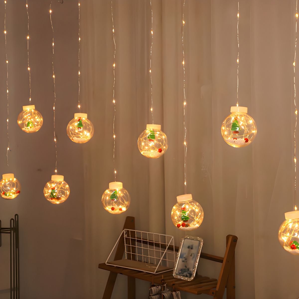 Christmas Wishing fairy Ball Light Decor