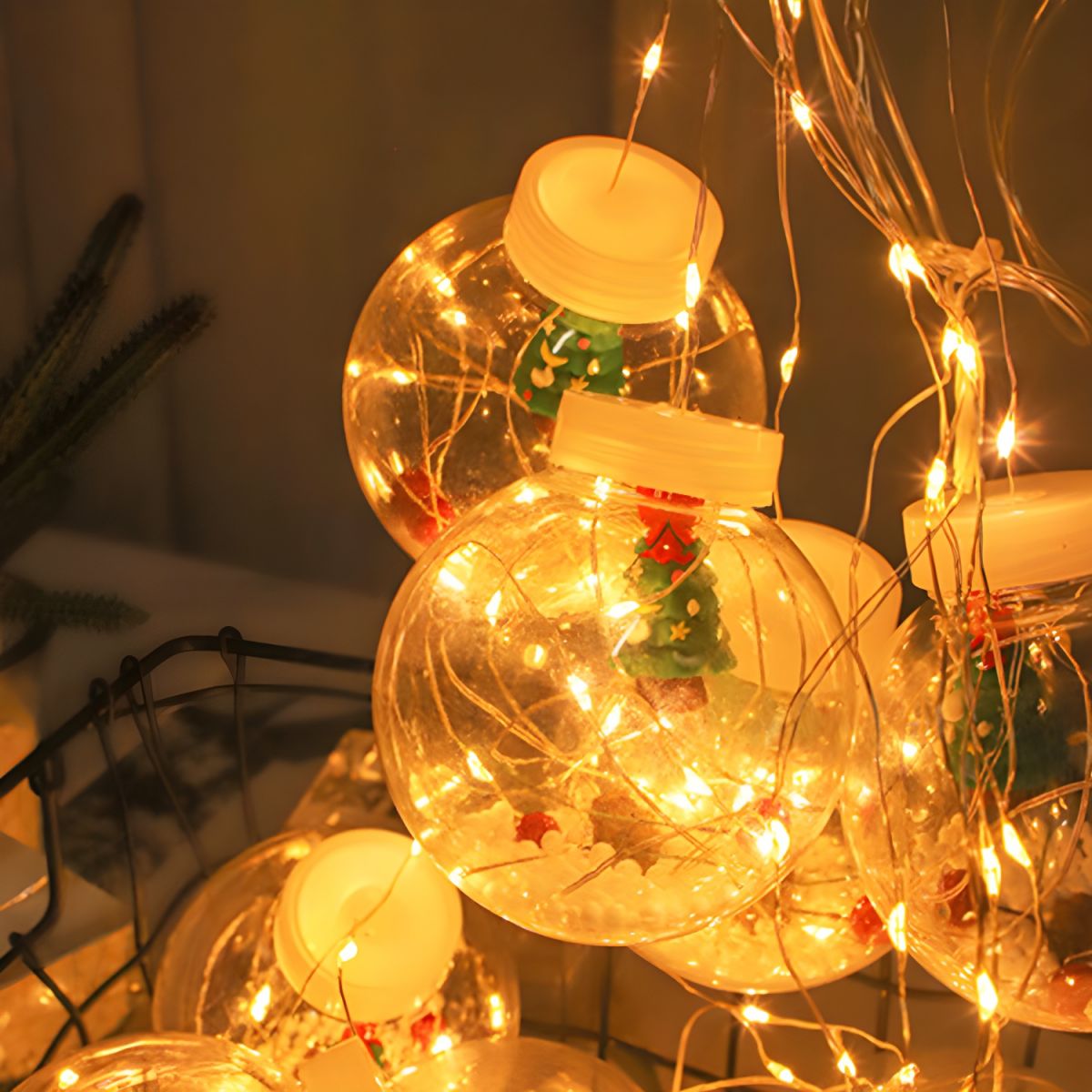 Christmas Wishing fairy Ball Light Decor