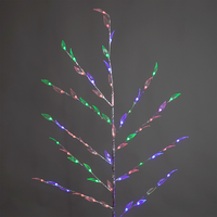 Multicolor LED Leaf Branch Light
