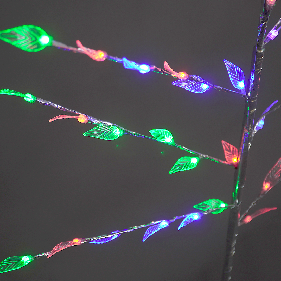 Multicolor LED Leaf Branch Light