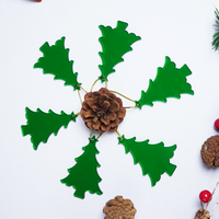 Christmas Tree Designed Christmas Hanging Ornaments – Set of 6