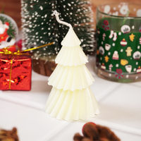 Set of 2 Christmas Tree Scented Candles