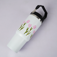 Tulip Floral Tumbler
