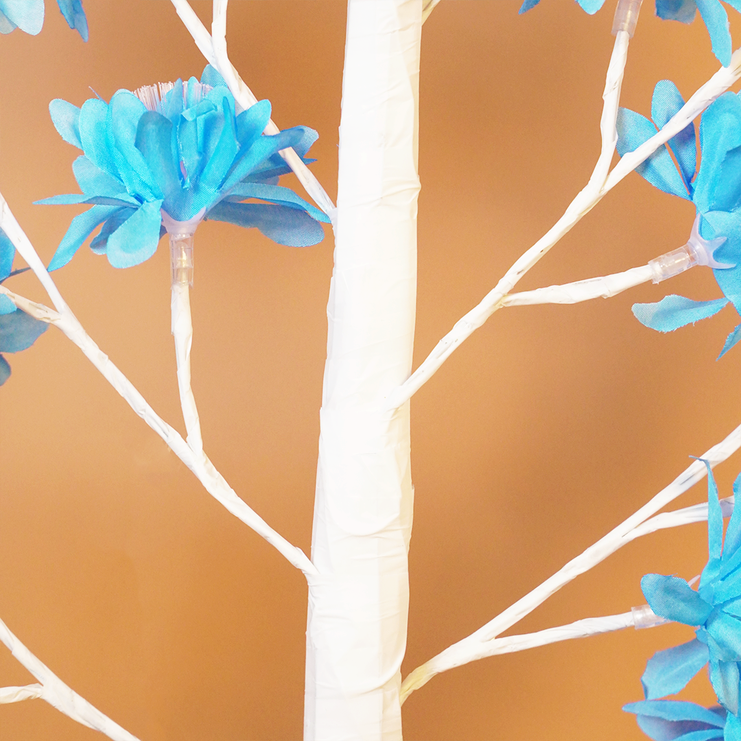 Blue LED Blossom Decorative Tree Light