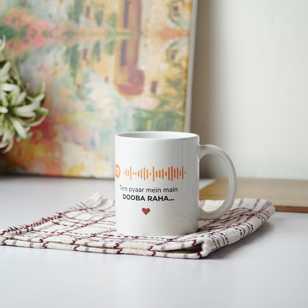 Couple Playlist Personalized Mug