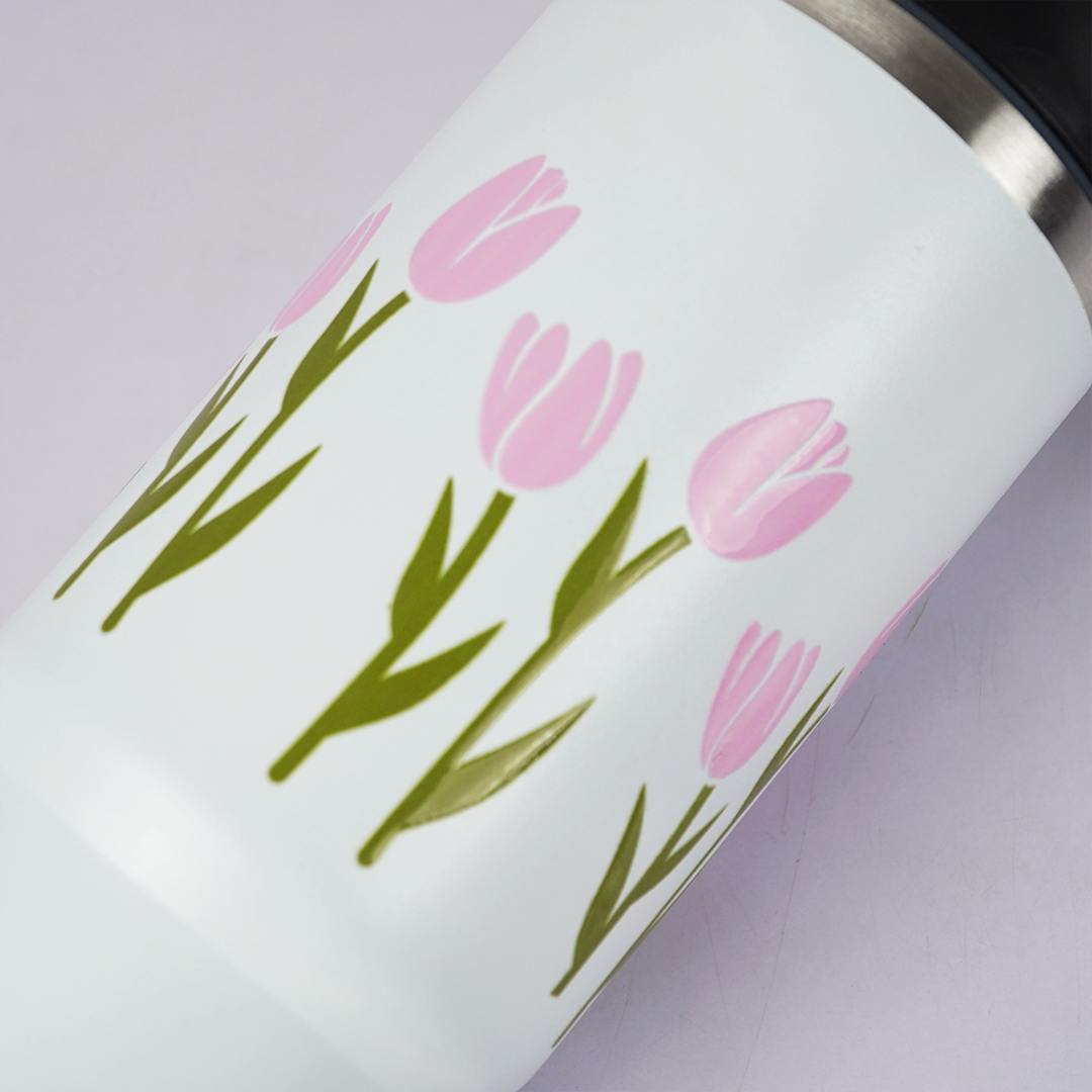 Tulip Floral Tumbler
