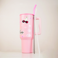Cherry Bear Baby Insulated Leakproof Tumbler
