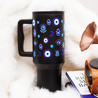 Good Vibes Only Tumbler – Evil Eye Designed Tumbler