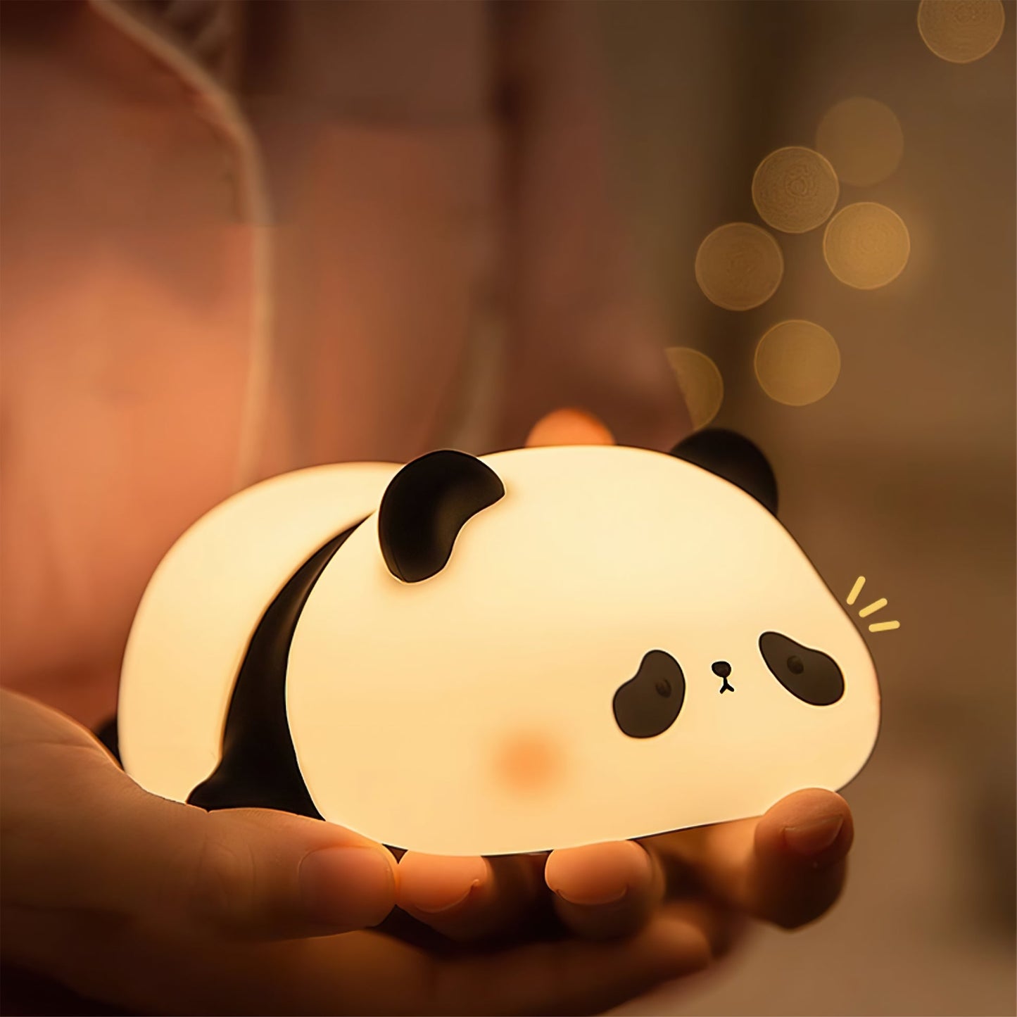 Sleeping Panda Kawaii Night Light