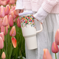 BotaniCup Tumbler with Straw & Lid