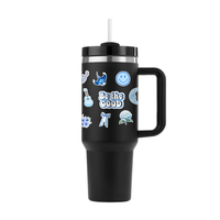 Sticker Splash Aqua Daydream Tumbler