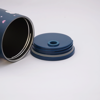 Cute Bear Stainless Steel Travel Tumbler with Handle & Leakproof Lid | Double Wall Vacuum Insulated Coffee Mug