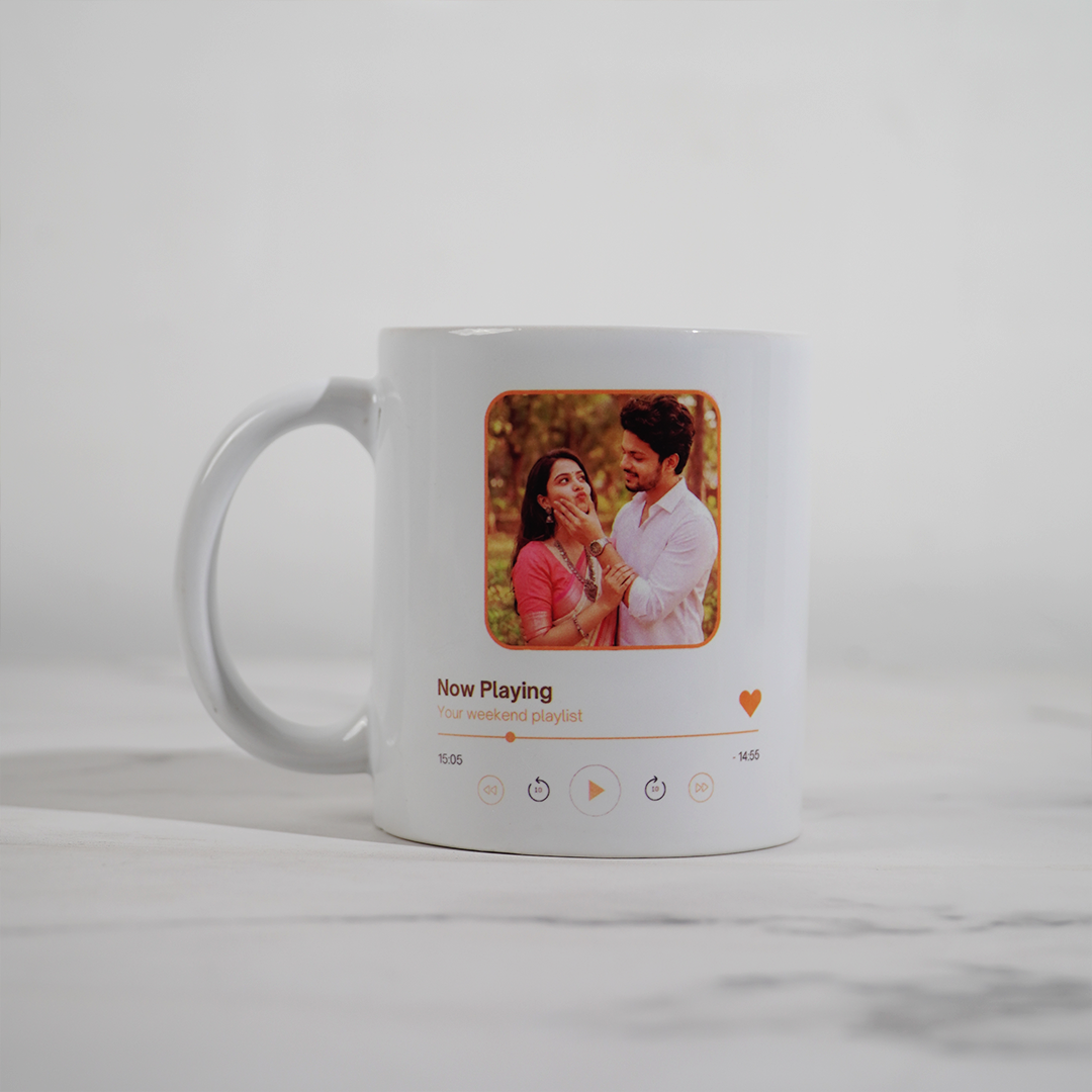 Couple Playlist Personalized Mug