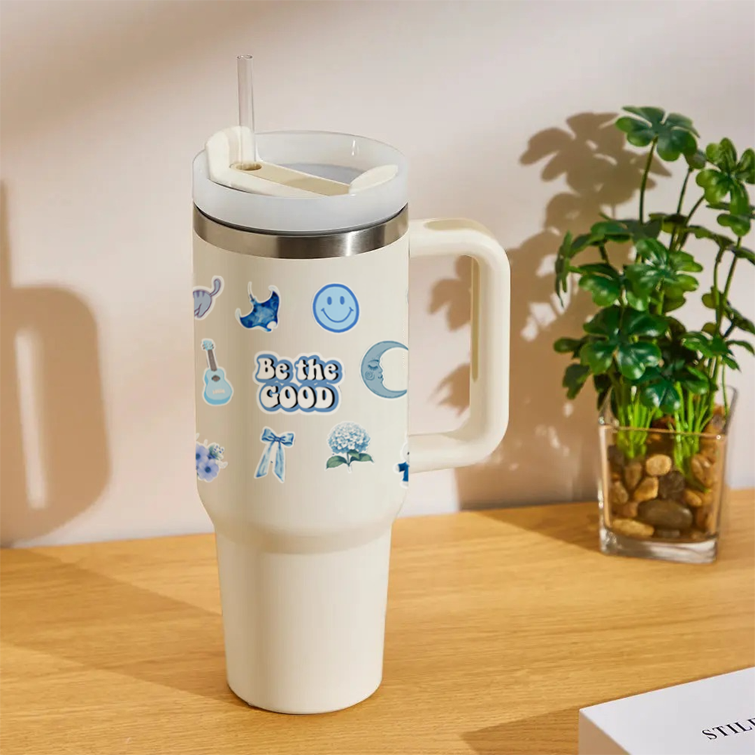 Sticker Splash Aqua Daydream Tumbler