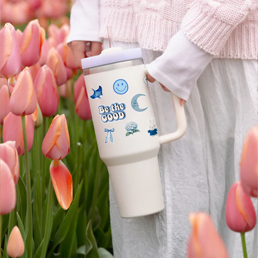 Sticker Splash Aqua Daydream Tumbler