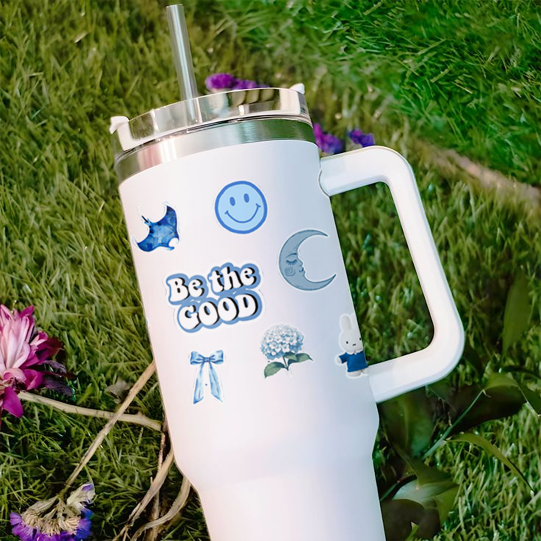 Sticker Splash Aqua Daydream Tumbler