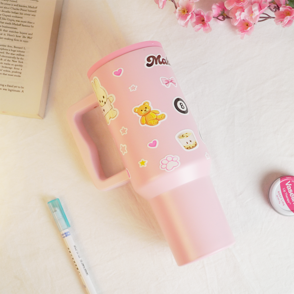 Cherry Bear Baby Insulated Leakproof Tumbler