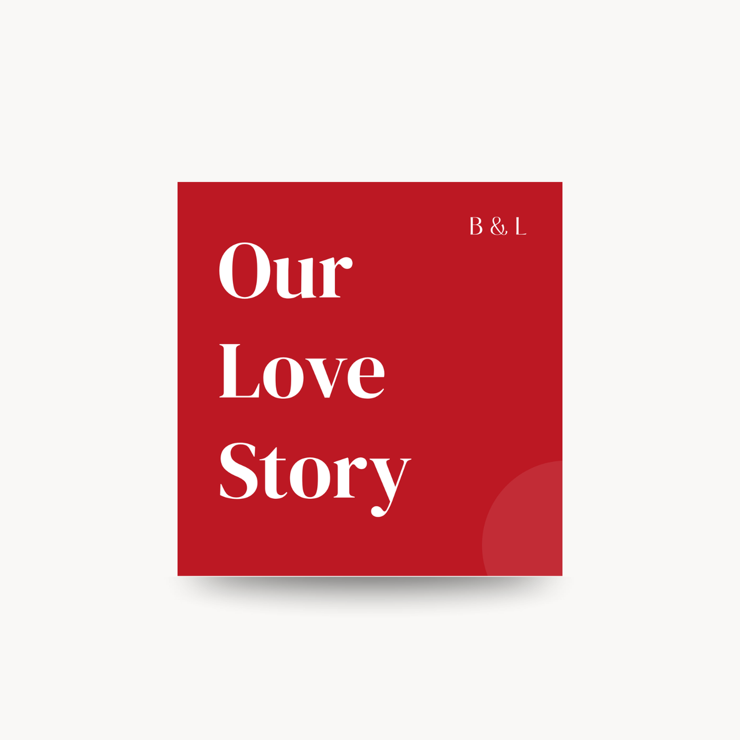 Our Love Story – A Personalized Memory Journal to Capture Forever Moments