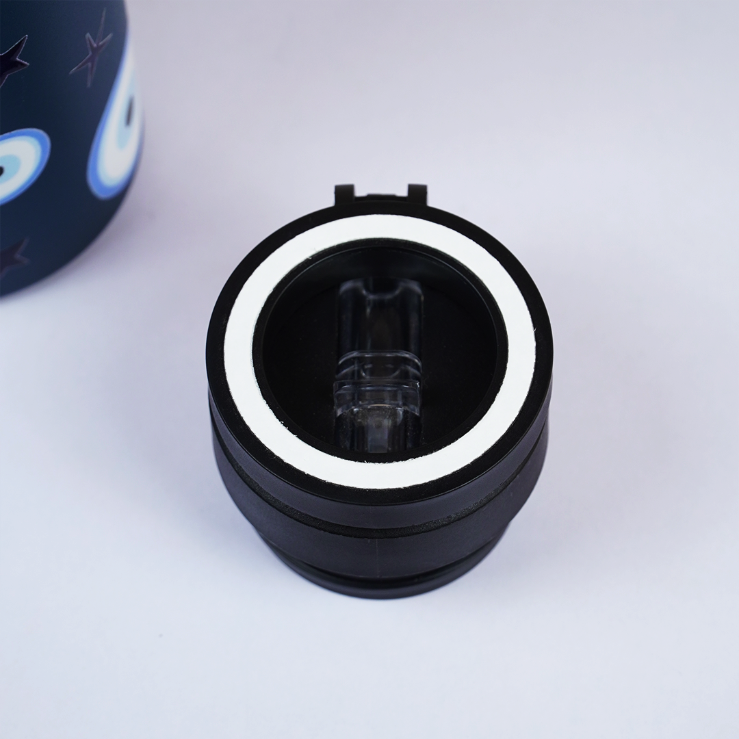 Evil Eye Print Stainless Steel Water Bottle