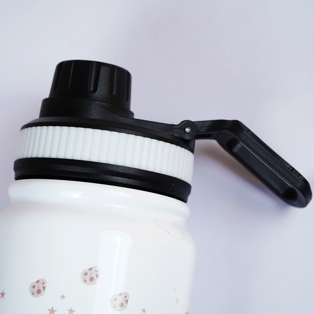 Space Theme Stainless Steel Water Bottle