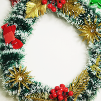 Elegant Christmas Decorative Wreath