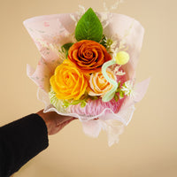 Handcrafted Artificial Rose Bouquet