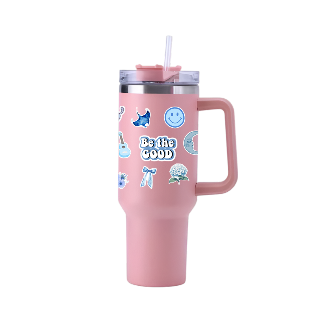 Sticker Splash Aqua Daydream Tumbler