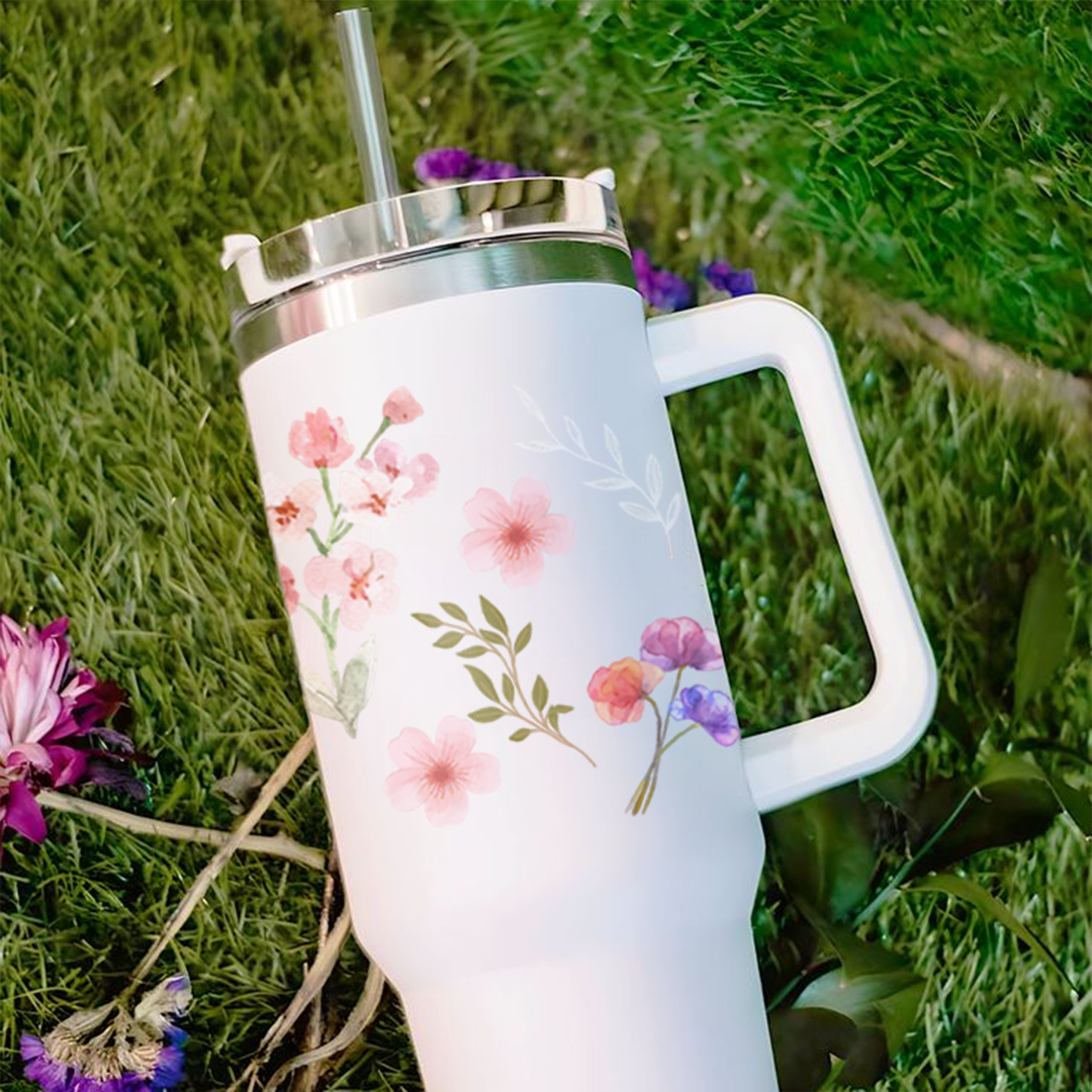Blossom Floral Tumbler