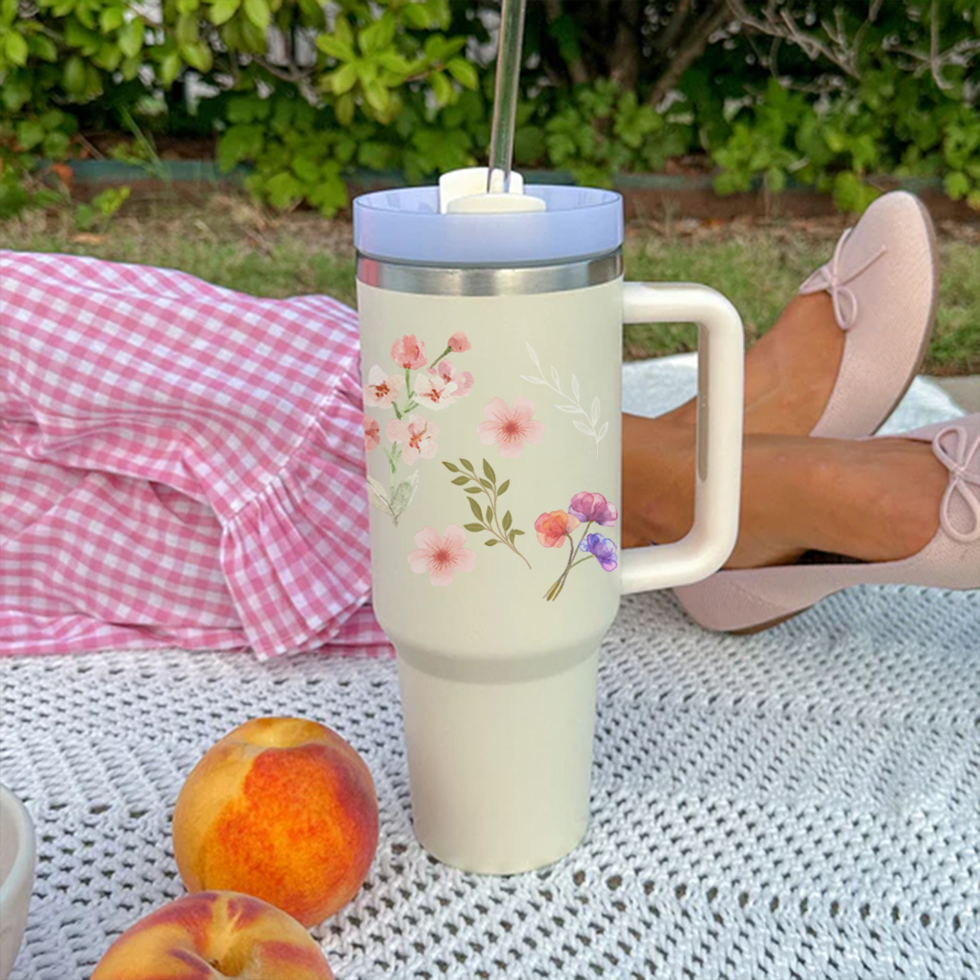 Blossom Floral Tumbler