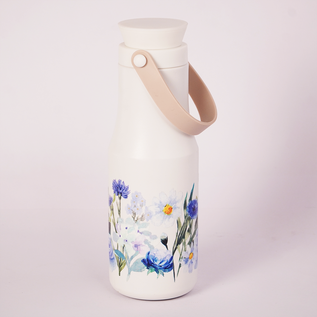 Blue Meadow Bottle — Leakproof & Insulated