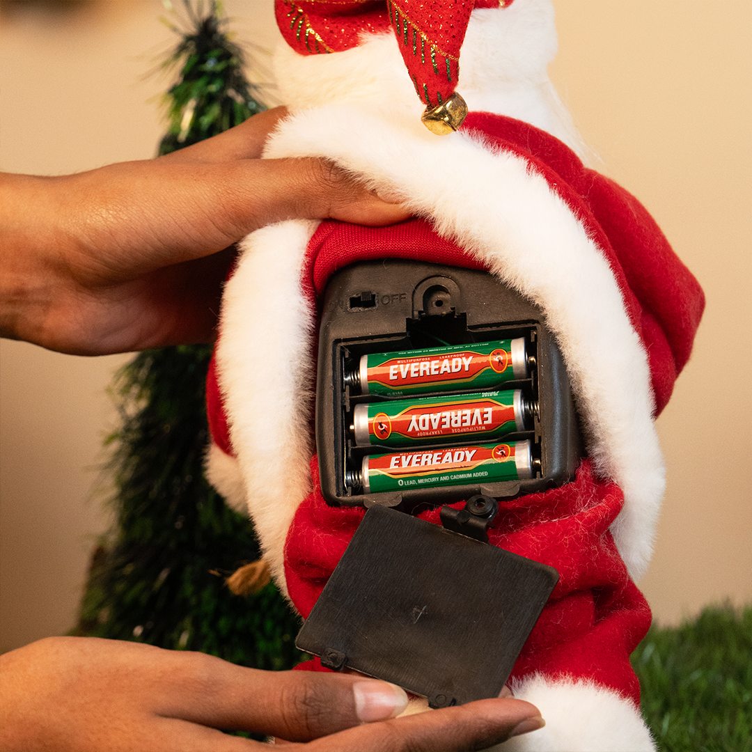 The Cheerful Christmas Santa