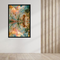 Pastel Landscape Canvas Wall Art