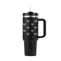 LoveSip Tumbler with Straw & Lid