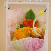 Handcrafted Artificial Rose Bouquet