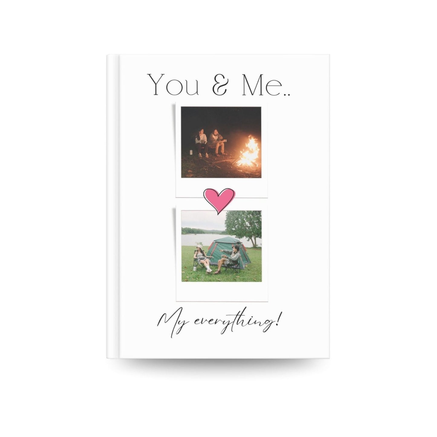 Personalized Love Memory Book for Couples