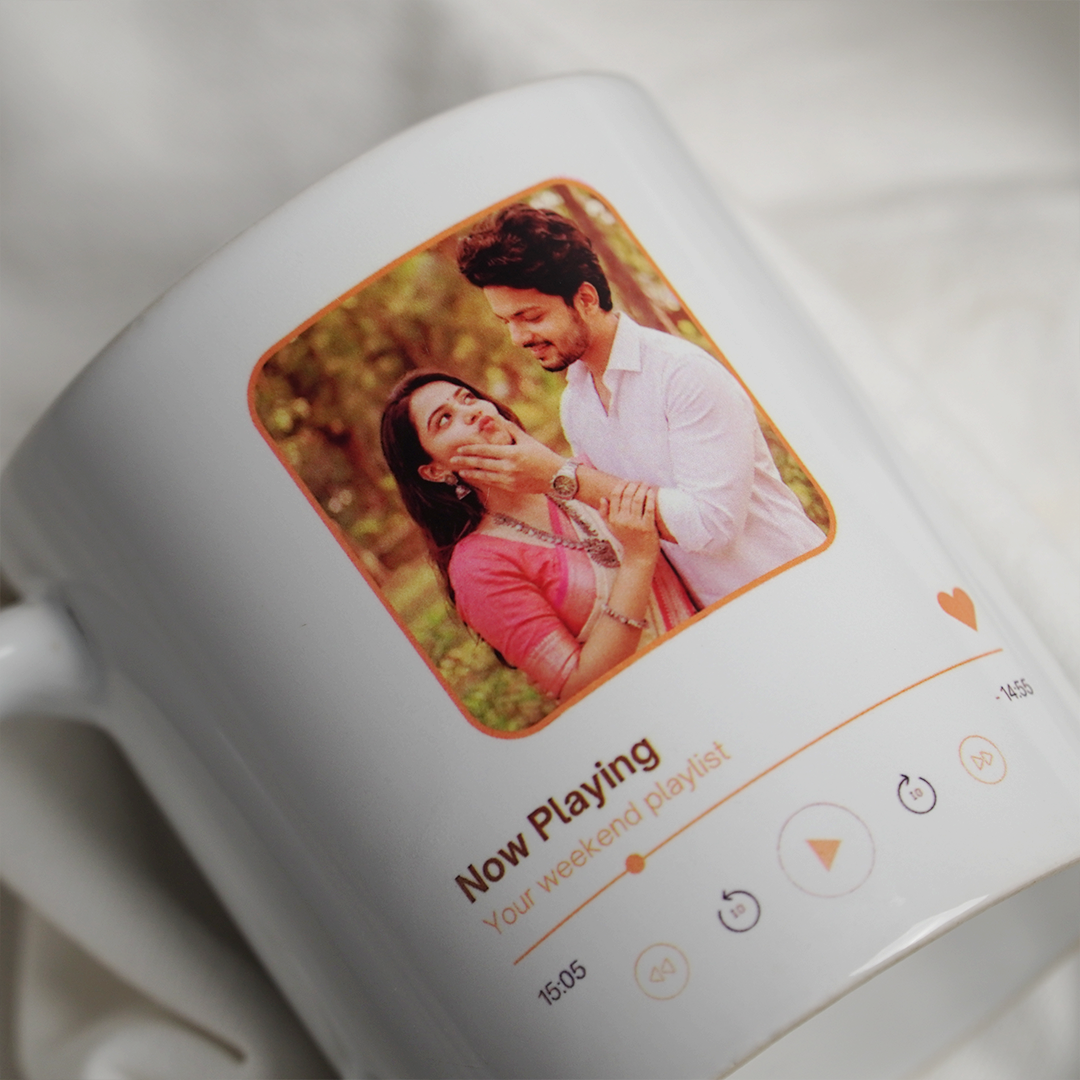 Couple Playlist Personalized Mug