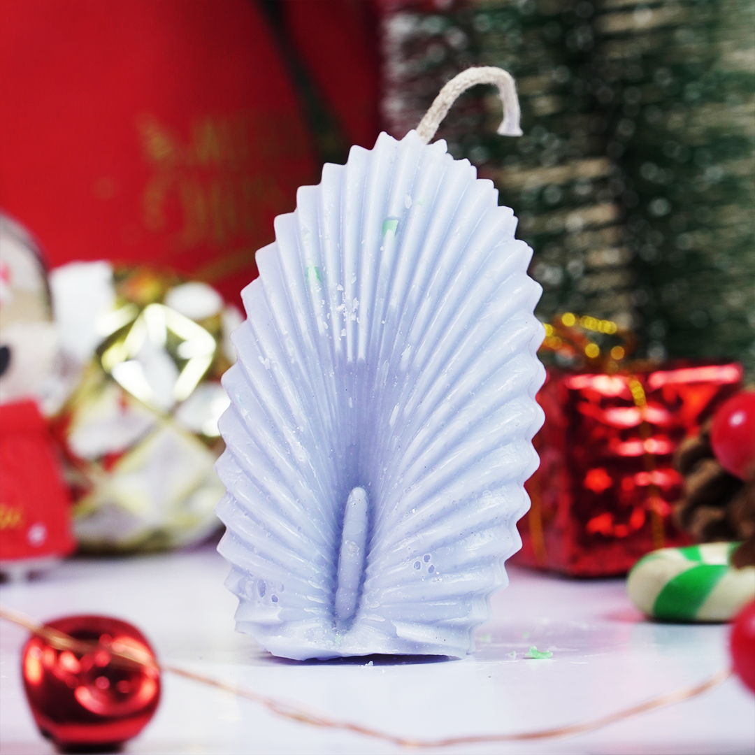 Set-2 Leaf Shape Decorative Candle