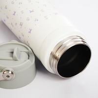 Lavender Bloom Tumbler — Leakproof & Insulated