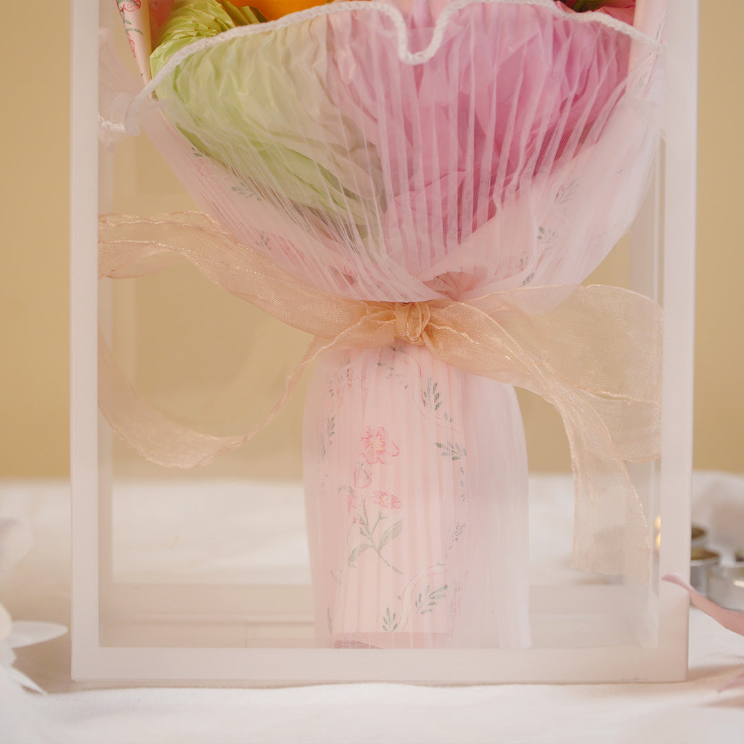 Handcrafted Artificial Rose Bouquet