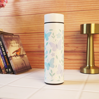 Butterfly Print Stainless Steel Water Bottle