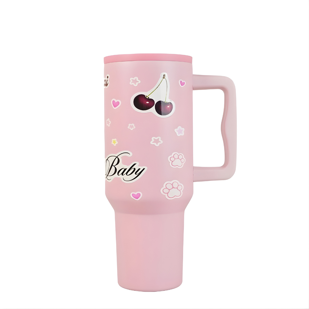 Cherry Bear Baby Insulated Leakproof Tumbler