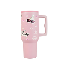 Cherry Bear Baby Insulated Leakproof Tumbler