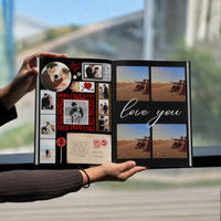 Custom Couple Photo Book – Full of Love Memory Album