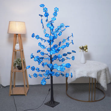 MEMORIES INSITE " Blue Blossom Tree Light "Decorative LED Tree for Home Decor Living Room Bedroom Festive Decoration