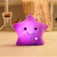 Twinkle Star Glowing LED Night Light Plush Pillows Stuffed Toys (Available in Blue, Pink, Purple, Yellow, White)