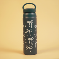 Green Flow Bow Tumbler