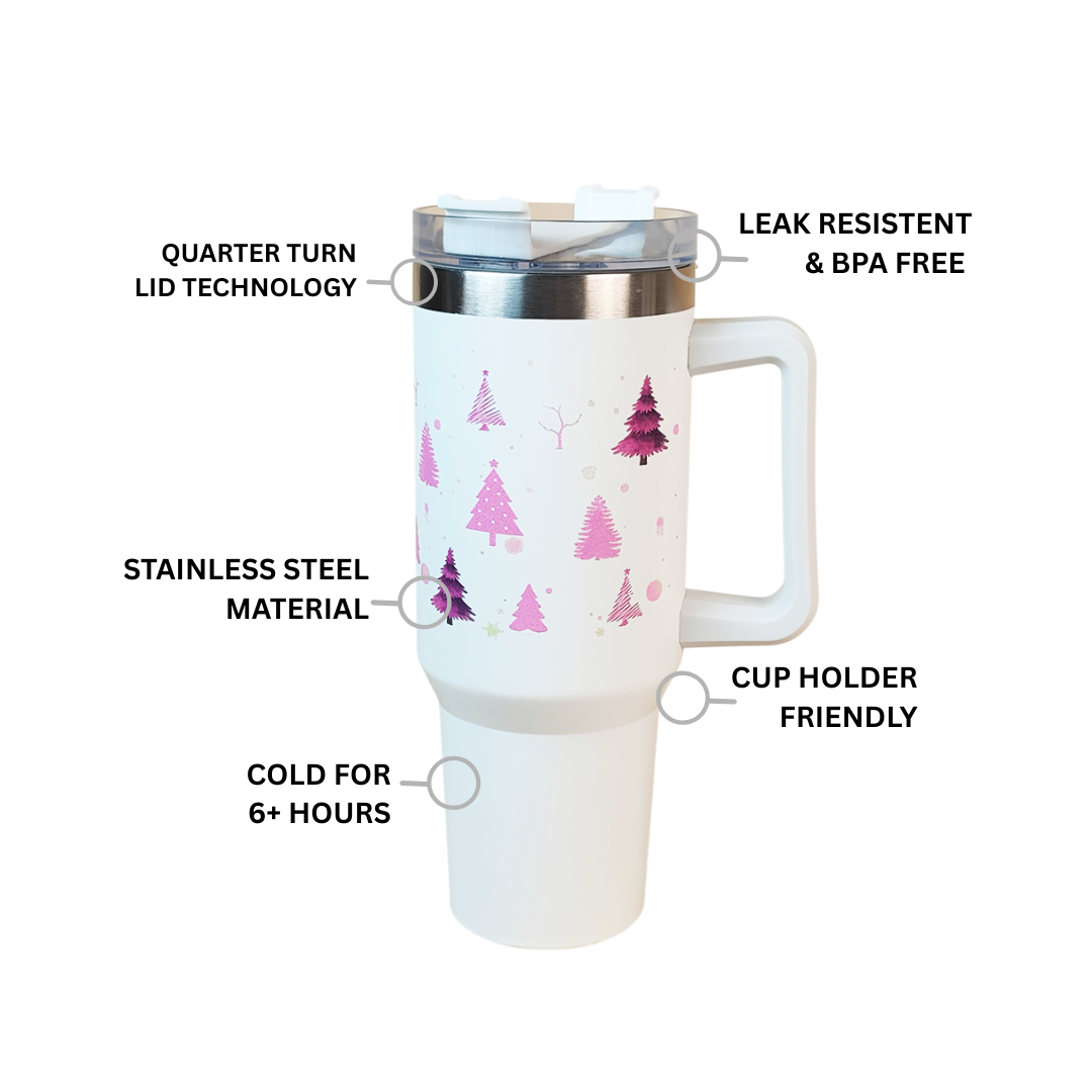 Christmas Forest Winter Tumbler