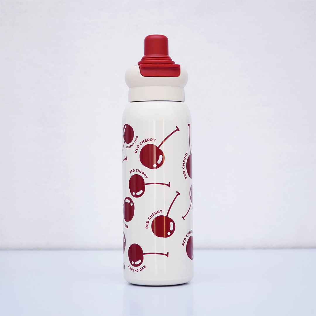 CherryPop Stainless Steel Sipper Bottle