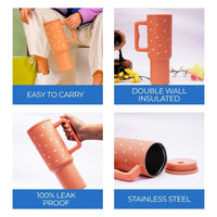 Peach Bliss™ 40oz Travel Tumbler