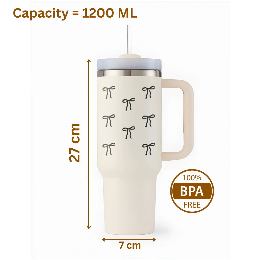 Bowsie™ Tumbler with Straw & Lid
